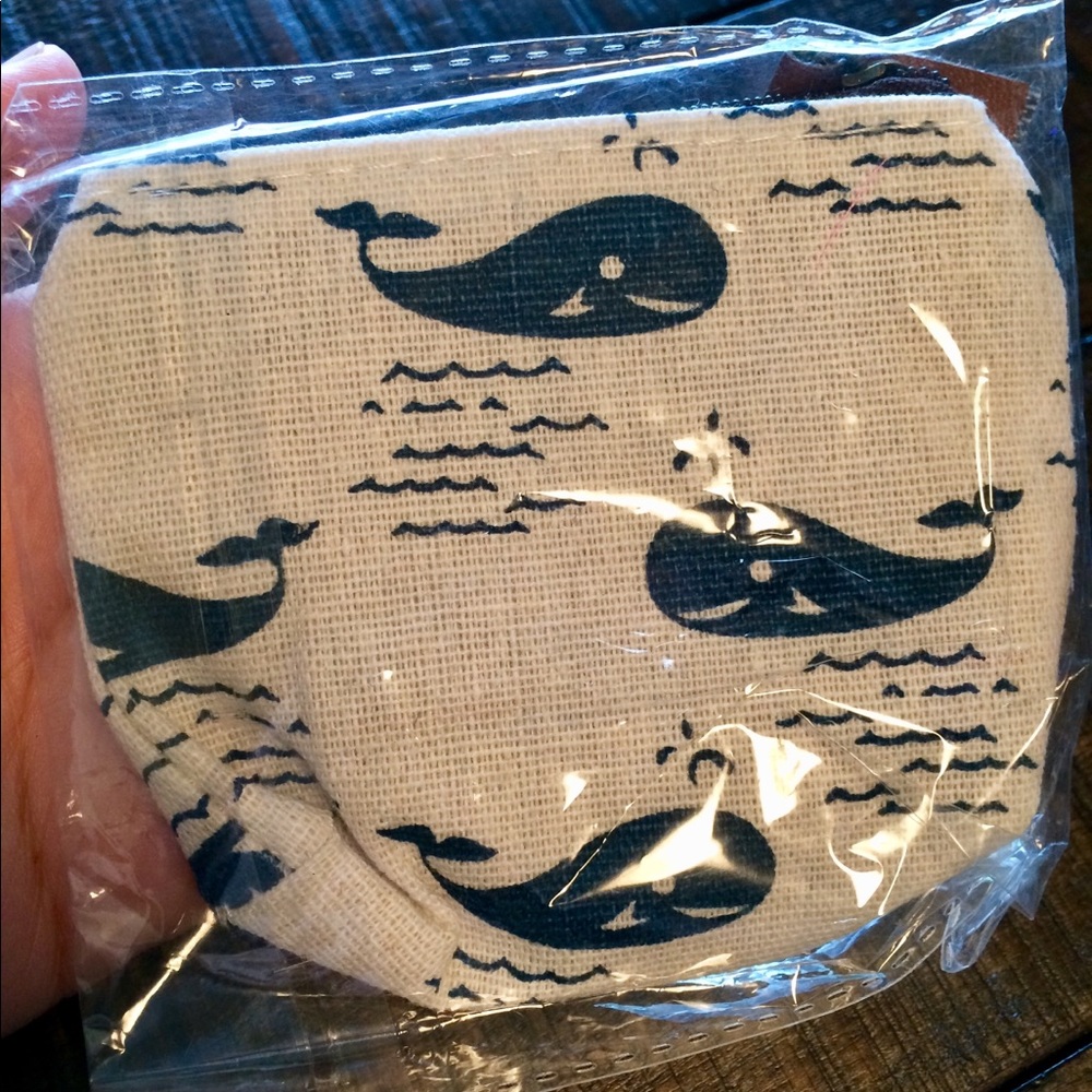 ❌RESERVED/SOLD❌ Whale Coin Purse